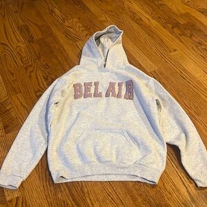 Jerzees Girls Grey Bel Air Hoodie Size XL